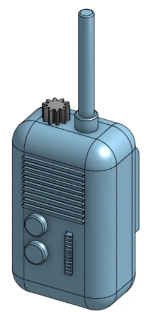 Walkie Talkie Prop