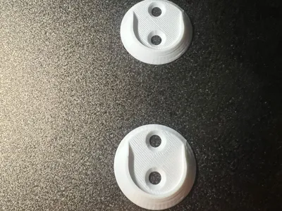 22mm Rod/Dowel Wall Mount - Clothing Rack Bracket