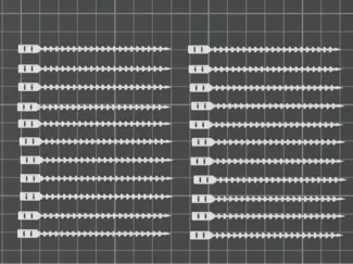 zip tie for AMS Riser V2