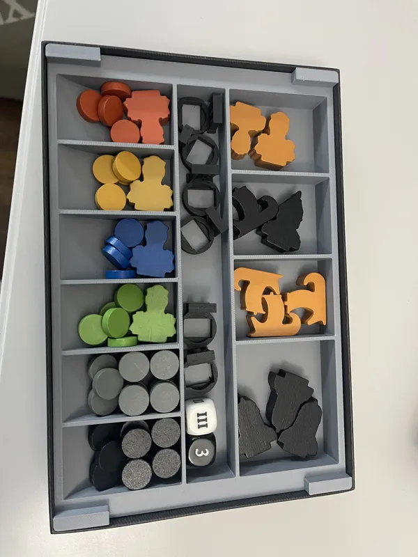 Tetrarchia Board Game insert