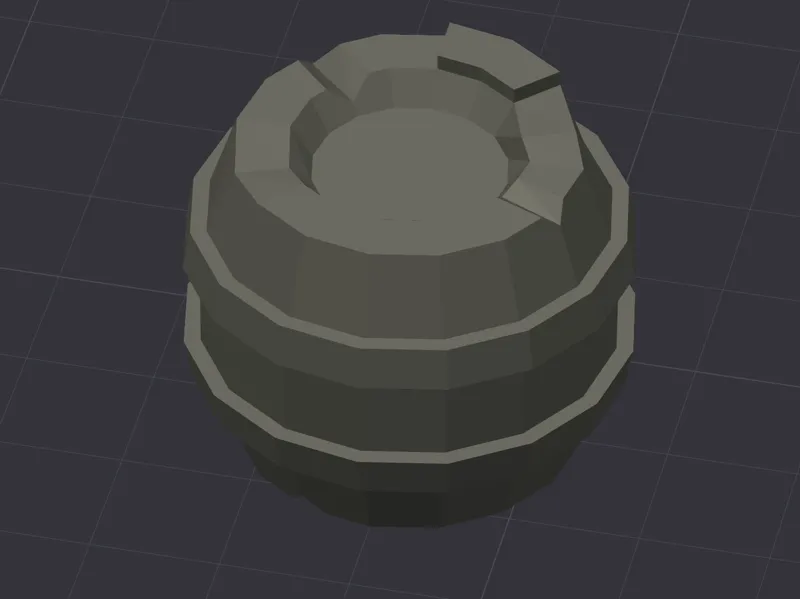 Low Poly Apple