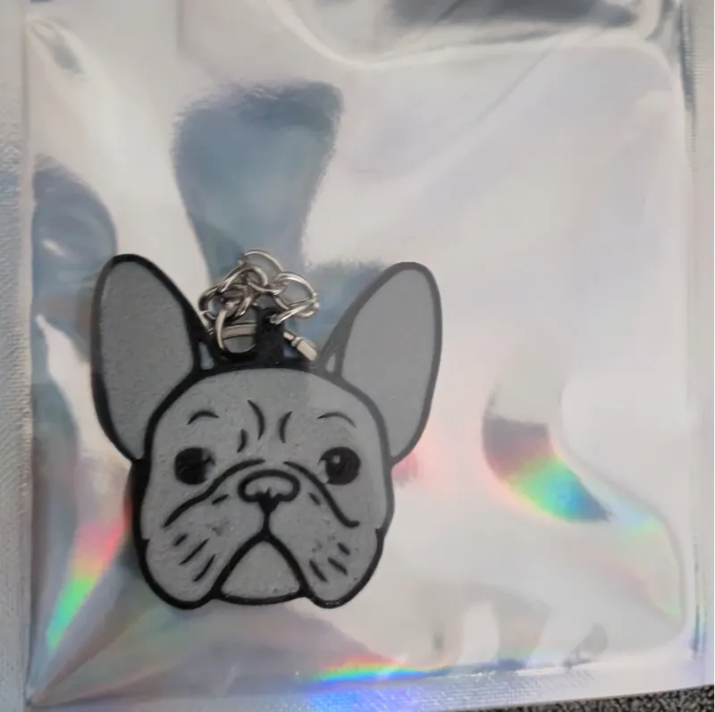 Frenchie Keychain