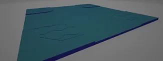 HexCity quadcrossing with kerbs