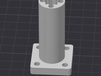 Rectangular Flanged Linear Ball Bearing (LMK10LUU)