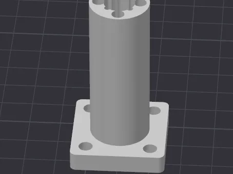 Rectangular Flanged Linear Ball Bearing (LMK10LUU)