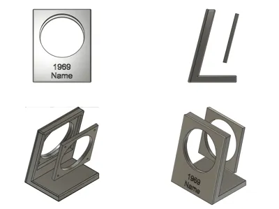 Australian Penny Token Holder
