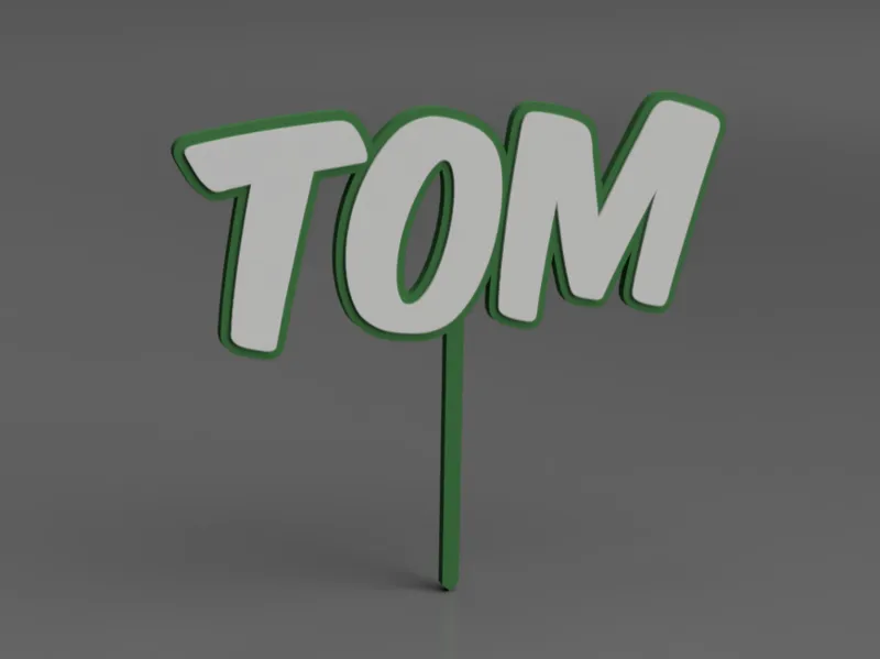Caketopper Tom