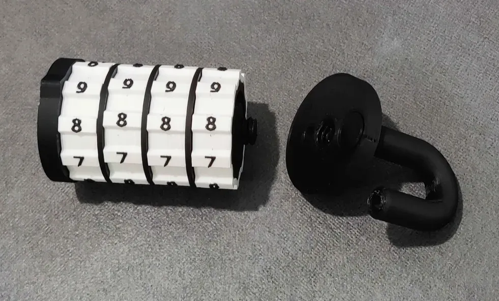 Ultra Durable Combination Lock - Free 3D Print Model - MakerWorld