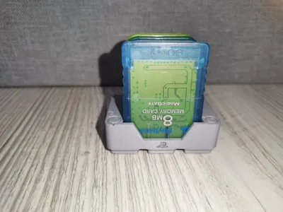 Playstation Memory Card Holder Gridfinity
