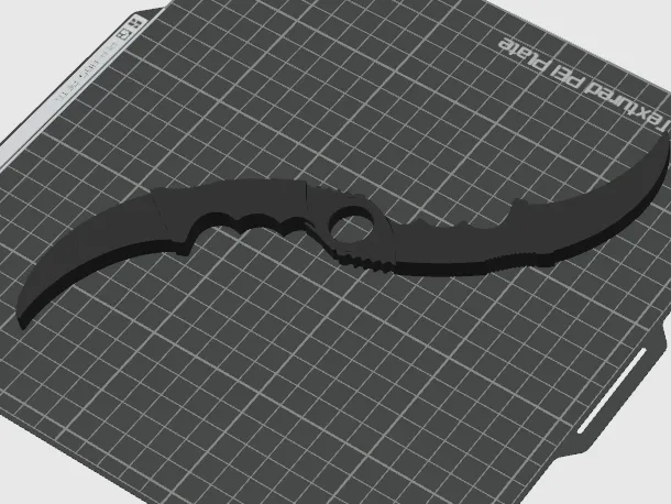 Double sided Karambit Knife