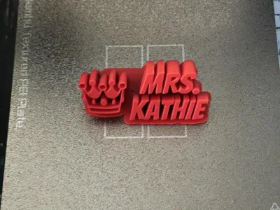 name plate