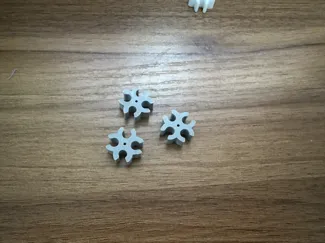 4P耗材料管夹
