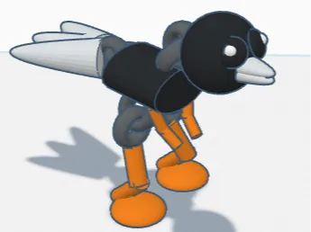 flexi baby bird dinosaur