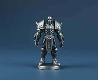 World of Warcraft Knight Figure