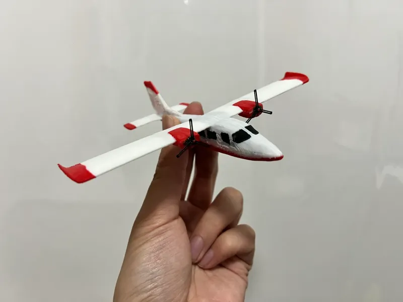 P68飞机模型