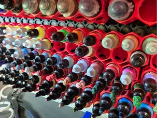 Multiboard paint holder
