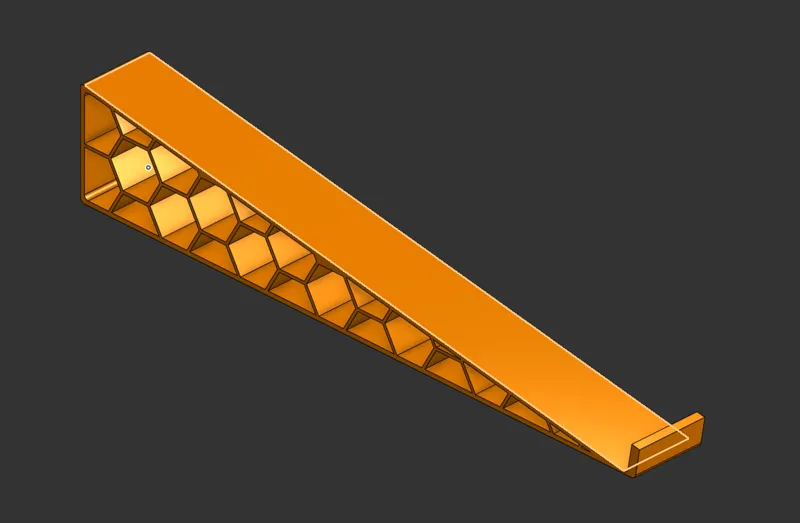 Hexagon laptop stand