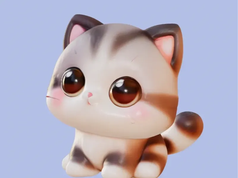美观小摆件！小猫
