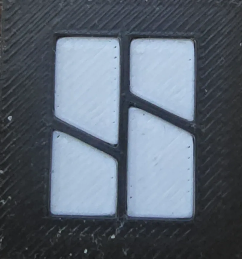 Simple flat bambu logo