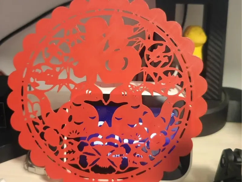 蛇年窗花剪纸
