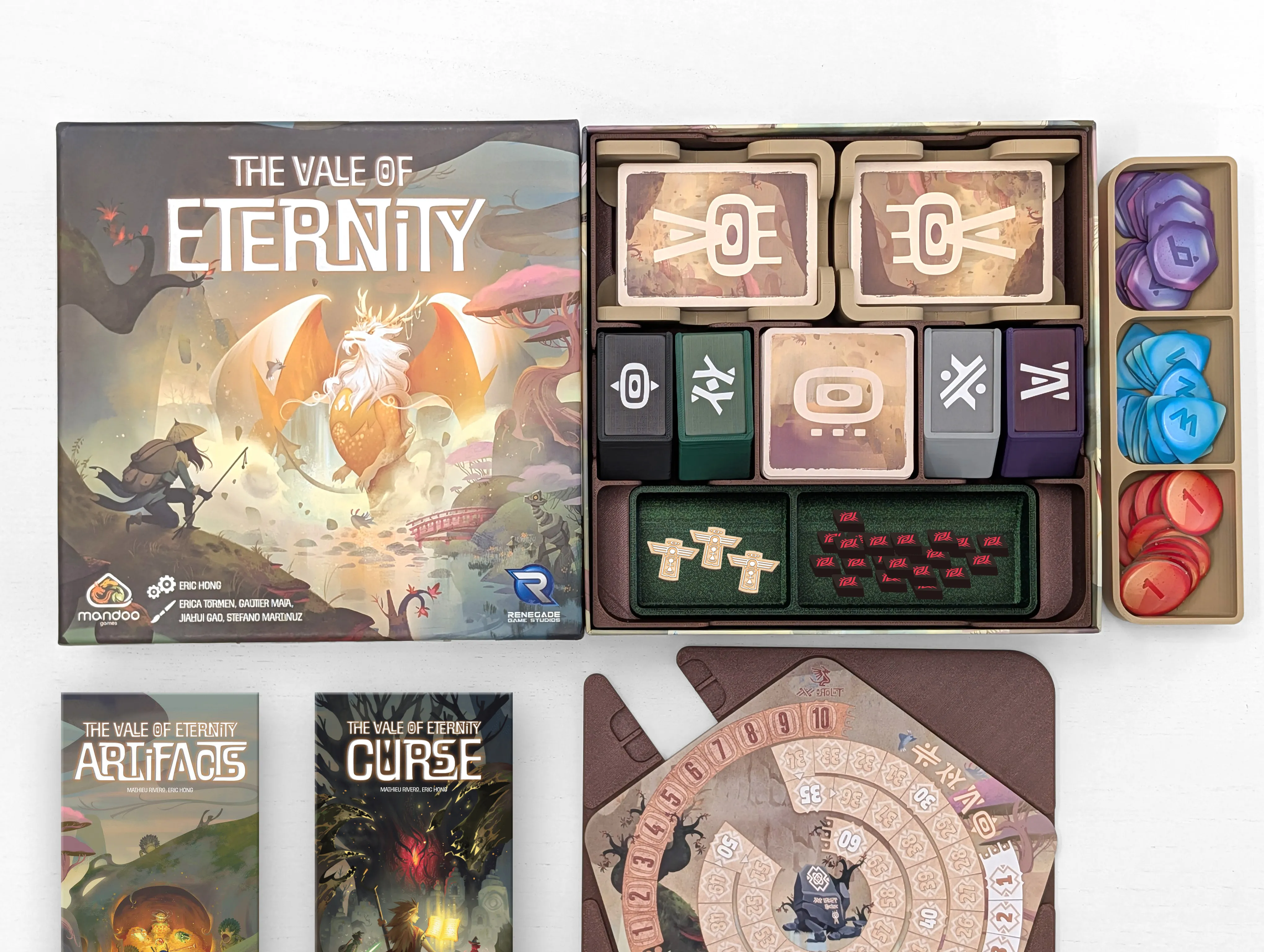 Vale of Eternity w/Artifacts - Organizer Insert - Free 3D Print Model - MakerWorld Vale of Eternity w/Artifacts - Organizer Insert - Free 3D Print Model - MakerWorld