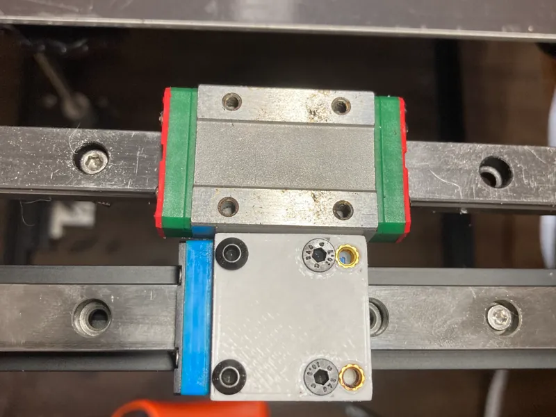 Ml12 to MGN12H linear rail conversion