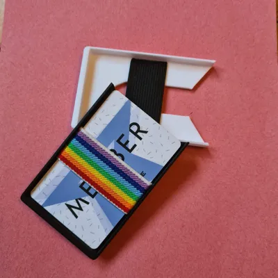 Every Day Carry Wallet with elastic