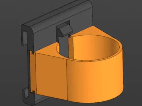 Airsoft shotgun shell molle holder
