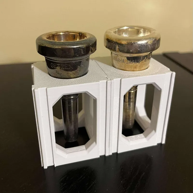 Modular Trombone Mouthpiece Holder