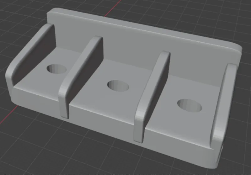 Screwdriver Holder (for pegboard)