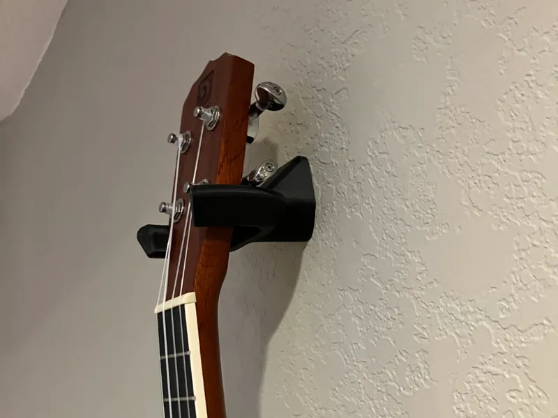 In wall guitar hook