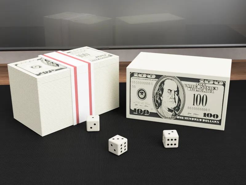 The Cash Stack Commander Deck Box
