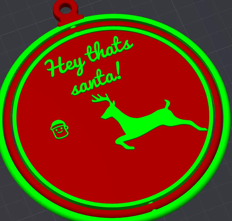 Spinning Christmas Ornament