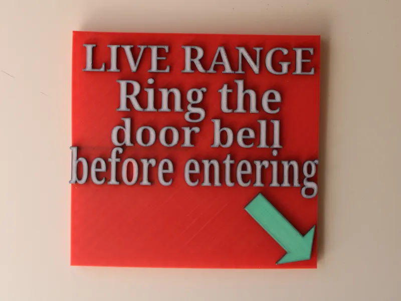 live range sign
