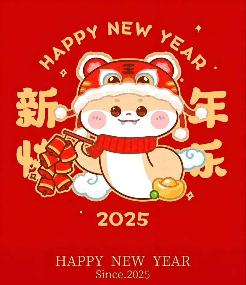 2025年蛇年黑白浮雕10
