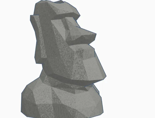 Moai flower pot