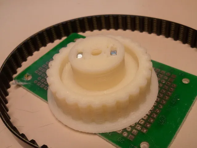 Printable 27Teeth XL(0.2") Pitch Timing Pulley