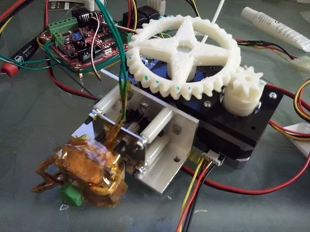 Stepper Upgrade for MK5 Makerbot Plastruder