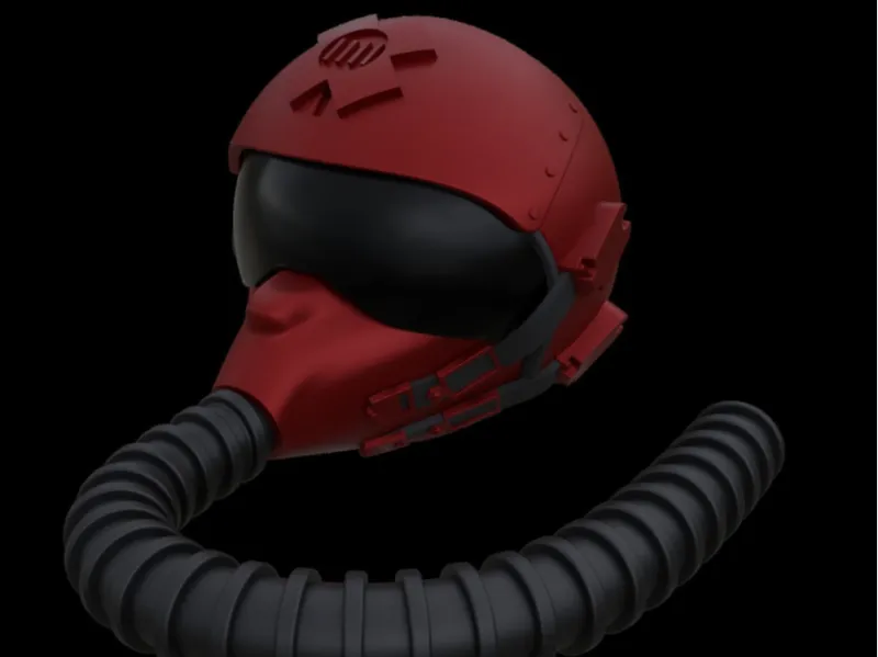 Full size Fighter pilot ox mask