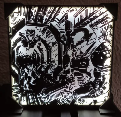Slayer Lamp With Easy Solution To Change Front !