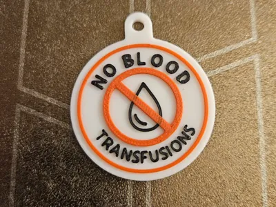 NO BLOOD TAG