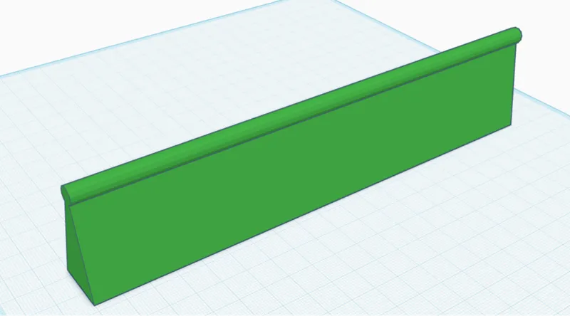 fingerboard rail