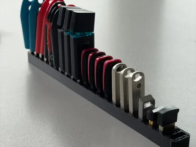 Minimal USB Flash Drive Stick Organizer Holder