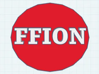 Ffion name plate