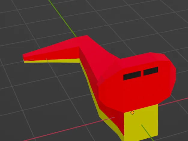 Low Poly Snake