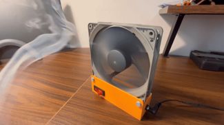 Minimalist Solder Fume Extractor