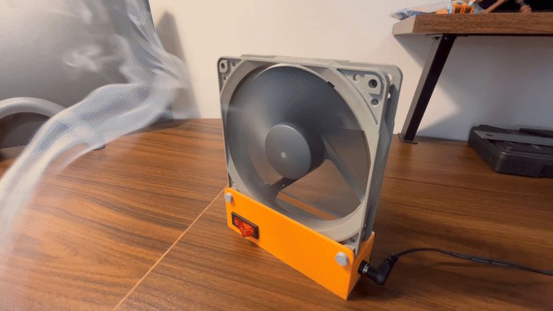 Minimalist Solder Fume Extractor