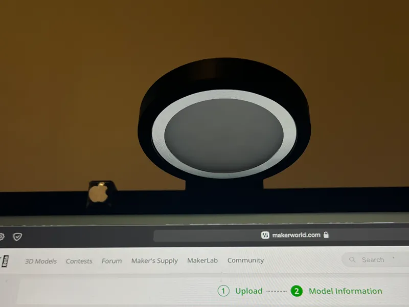 Kit Lamp led 001 - Apple studio top mount
