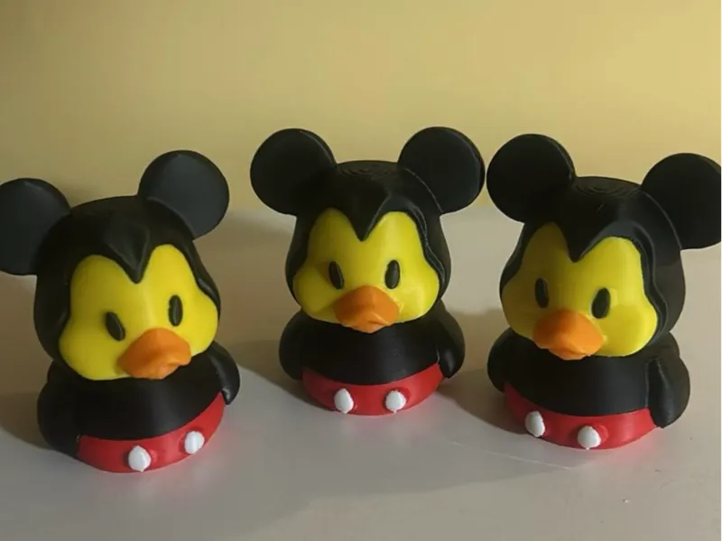Mickey Mouse Rubber Duck