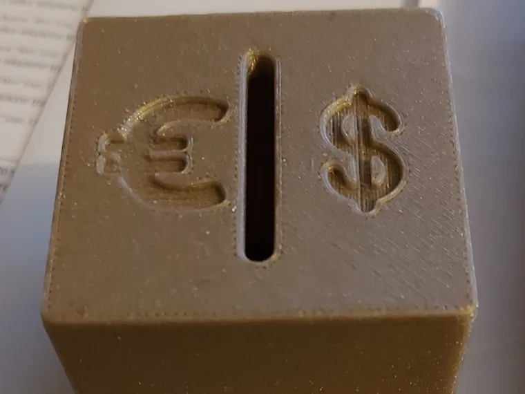 Dollar & Euro Coin box